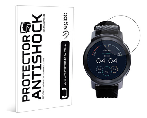 Protector Pantalla Antishock Para Motorola Moto Watch 100