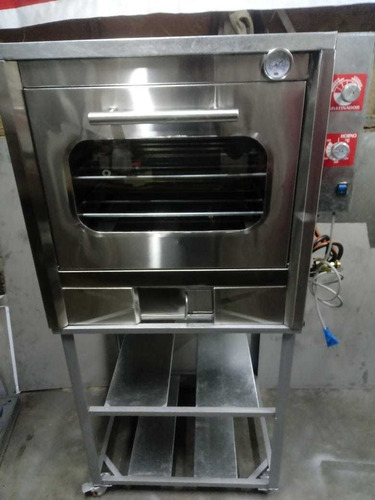 Horno Frontal Inox Pastelero Y Pizzas Panaderia Vaporizador
