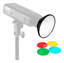Comprar Difusor Y Filtros De Colores Godox Para Flash Godox Ad200