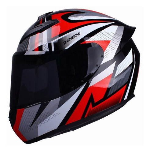 Casco De Motocicleta De Cara Completa Rapid Street Casco Uni