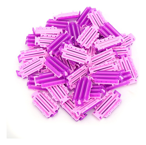 Clipe Permanente Manual Hair Roots Curler Clips Preming Barb