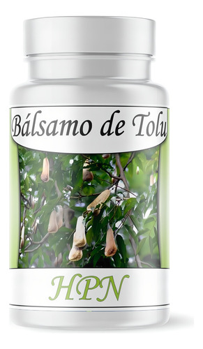 Bálsamo De Tolu Produto 100% Natural 60 Cápsulas De 500mg Sabor Sem sabor