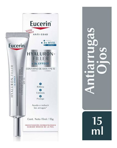 Eucerin Hyaluron Filler Crema Contorno De Ojos 15ml