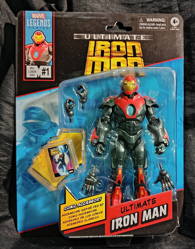 Figura Marvel Legends: Ultimate Iron Man (comic Ver.)