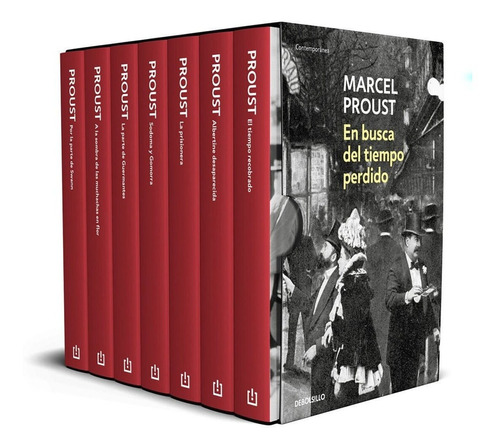 Libro: Estuche En Busca Del Tiempo Perdido / Marcel Proust