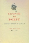 Libro Farewell To Poesy