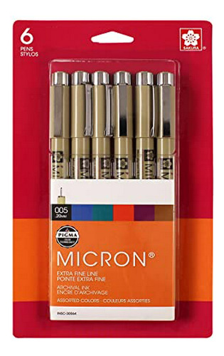 Sakura Pigma 30064 Blister Micron Tinta Conjunto De Lápiz, C