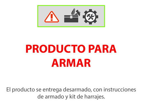 Imagen 7 de 9 de Mueble Para Microondas - Horno Eléctrico 1 Cajón 2 Puertas