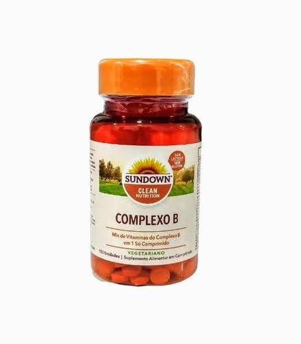 Imagem 1 de 4 de Sundown Naturals - Complexo B 100 Comprimidos Para Imunidade