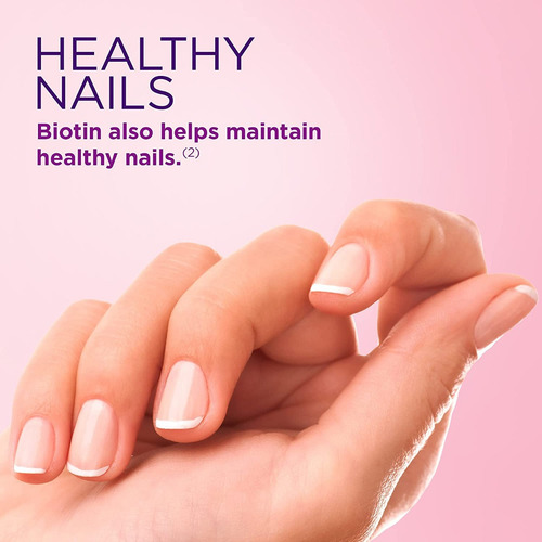 Suplemento en gomitas Nature's Bounty Hair, Skin & Nails carbohidratos sabor fresa en pote 40 un