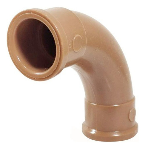 Curva Cotovelo Joelho Krona 90° Soldável 20mm Marrom