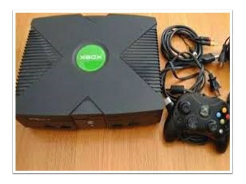 Consola De Juego Xbox Clasico Mas Estuche Con Juegos