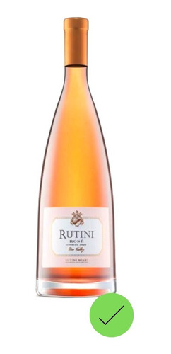 Vino Rutini Rosado Botella X 750ml Rose De Malbec Mcg