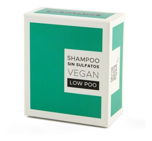 Shampoo Solido Aloe Apto Veganos Pura Soap X 60 Gr