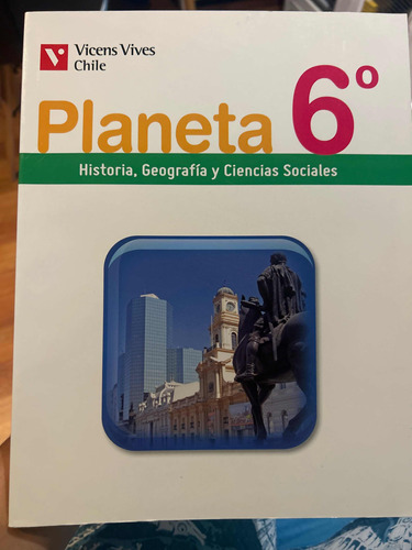 Libro Planeta 6 Vicens Vives Nuevo Sin Uso 2024