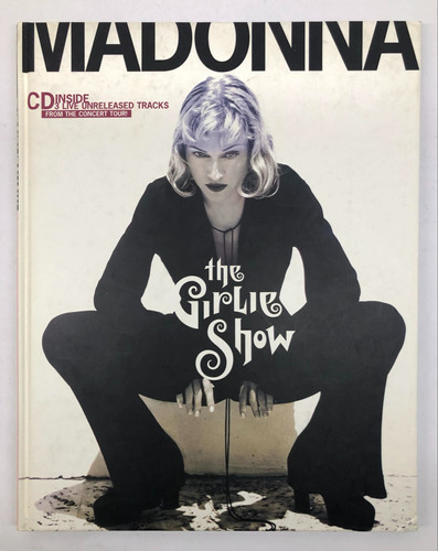 Madonna The Girlie Show Book + Cd Británico Libro Rtmx