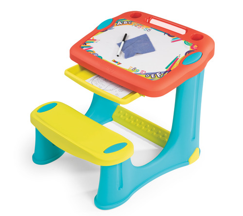 Pupitre Básico Smoby Con Reposapiés Diseño Ergonómico