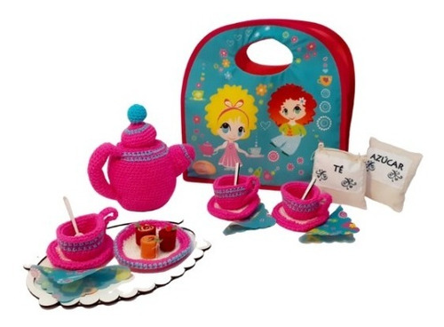 Imagen 5 de 5 de Valija Para Jugar A Las Visitas Tardes De Té