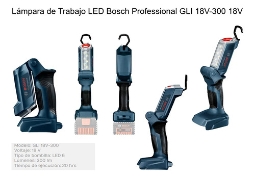 Kit Combo 5 Multiherramientas 18v Bosch +2 Baterías+cargador