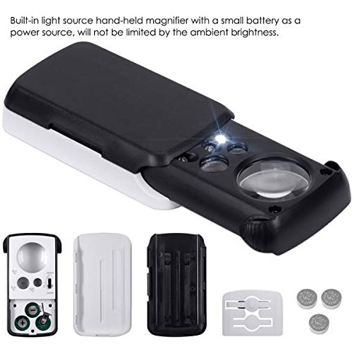 Lupa De Joyero, Lupa De Joyería Luz Led Uv, Lupa De Jo...