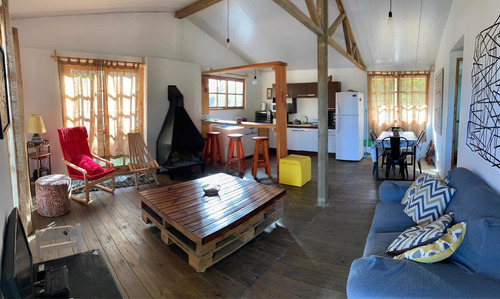 Casa Cabaña Para 6 Personas En Alquiler En Santa Ana, Canelones.