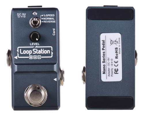Pedal De Efectos Loop Station Para Guitarra Ammoon Loop Stat