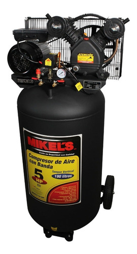 Compresor Aire 5hp 190 Lts Con Banda