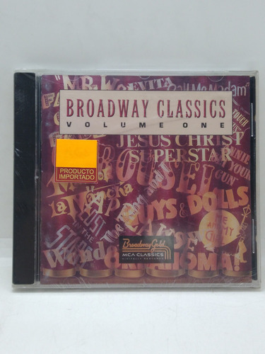 Broadway Classics Volume One Cd Nuevo