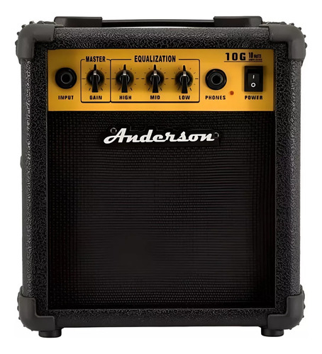 Amplificador P/guitarra Anderson Plug 3 Eq 10w Parlante 5