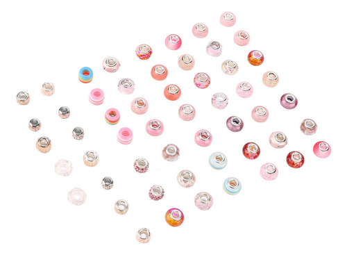 Materiales For Hacer Collares, 54 Piezas, Cuentas Con Aguje
