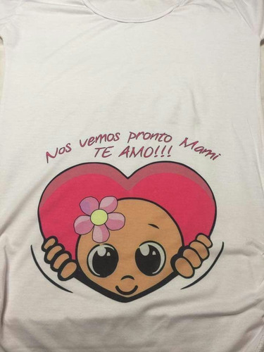 Remeras Embarazadas Personalizadas - Baby Shower