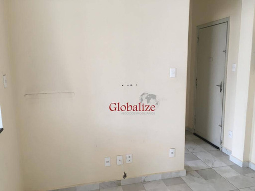 Apartamento À Venda, 59 M² Por R$ 385.000,00 - Boqueirão - Santos/sp - Ap0488