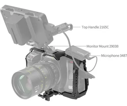 Cage Gaiola Smallrig P/ Blackmagic Cinema 6k Full Frame | MercadoLivre