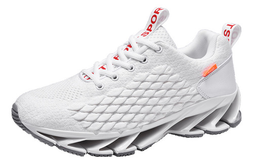 Zapatillas Deportivas Casuales Para Correr, Transpirables, De Punto Volado, Para Hombre