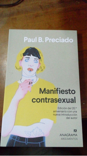 Libro  Manifiesto Contrasexual