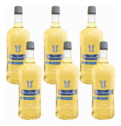 Caja De 6 Tequila Hacienda De Tepa Reposado 1750 Ml