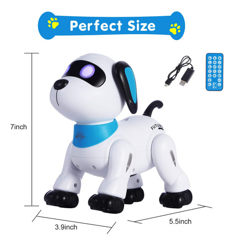 Perro Robot De Juguete Con Control Remoto