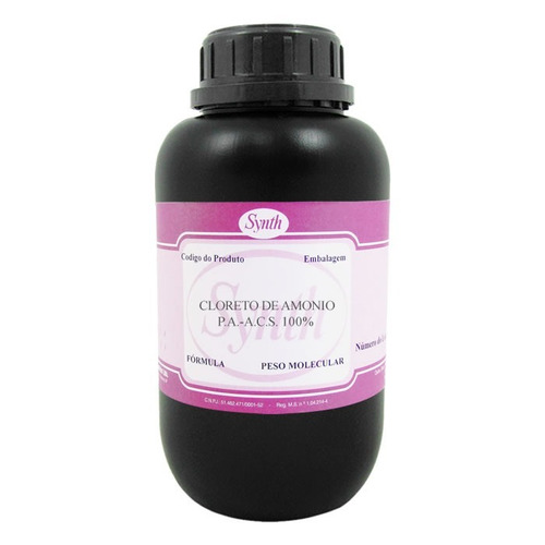 Cloreto De Amônio P A - A C S 100% - Com 1 Kg