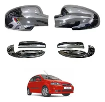 Comprar Kit Cromado Tapa Espejos Manillas Cromadas Aveo 2ptas 05-10