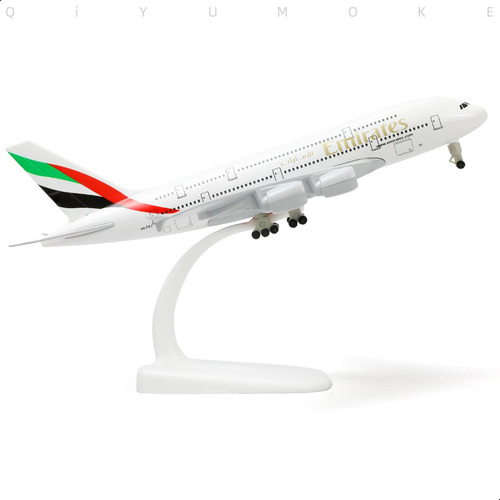 Modelo De Avión De Metal Fundido A Presión De Airbus A380 1: