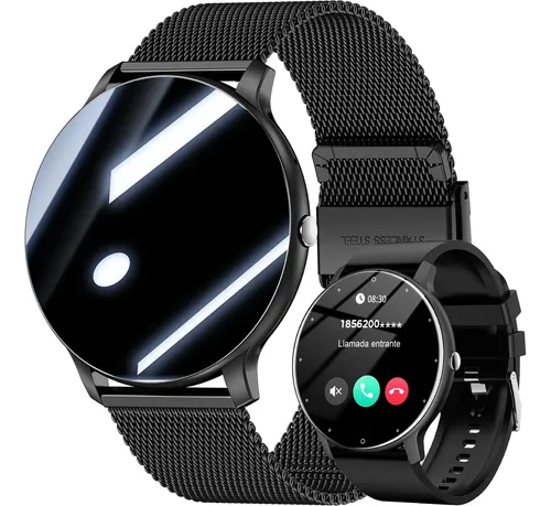 Smartwatch Esportivo Masculina Relógio Inteligente Redondo