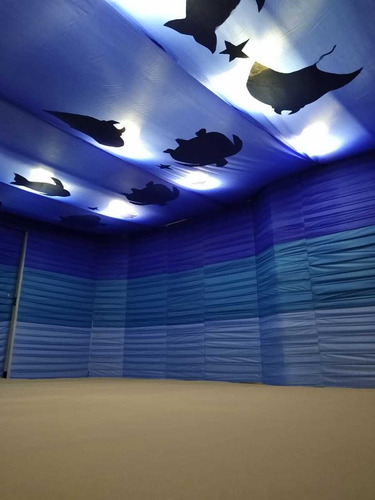 Alquiler Tarima Cubrir Pileta Piscina Ambientación Escenogra