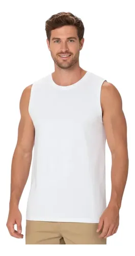 Regata Básica Masculina Malwee Original Algodão