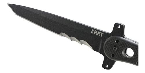 Crkt M16-13fx Edc Cuchillo: Tanto Hoja Fija Con Serraciones