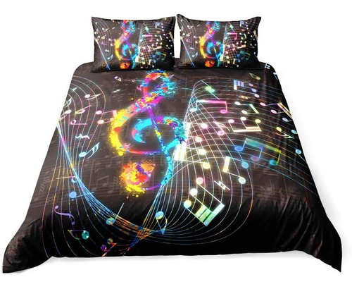 Juego De Cama D Girl Dazzle Music Textiles Para El Hoga...