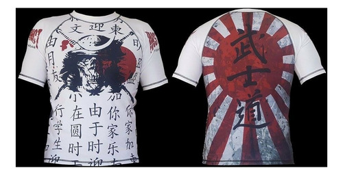 Remeras De Lycra Samurai  Instinct Mma Ufc Crossfit Bjj