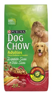 Alimento Dog Chow Vida Sana Digestión Sana para perro adulto de raza mediana y grande sabor mix en bolsa de 8 kg