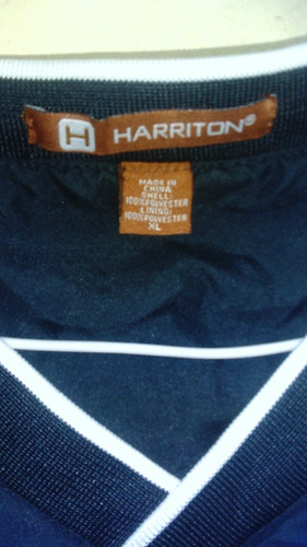 Sweater Golf Marca Harriton Hombre Made In Usa T Xl Invierno