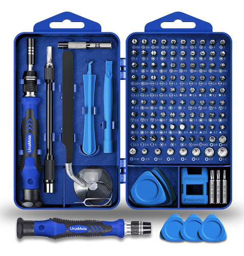 Kit D/herramientas Unamela P/reparar Cellphone/xbox/ps4/blue