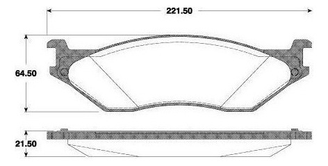 Balata Disco De Freno Raybestos Para Ford Truck F450 99-04